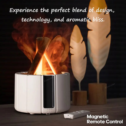 EmberMist — Simulated Flame light & Aroma Diffuser
