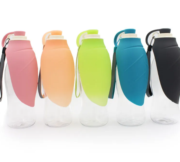 Pet Portable Flip Cup Water Bottle