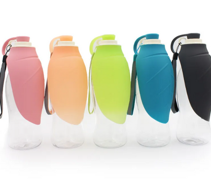 Pet Portable Flip Cup Water Bottle