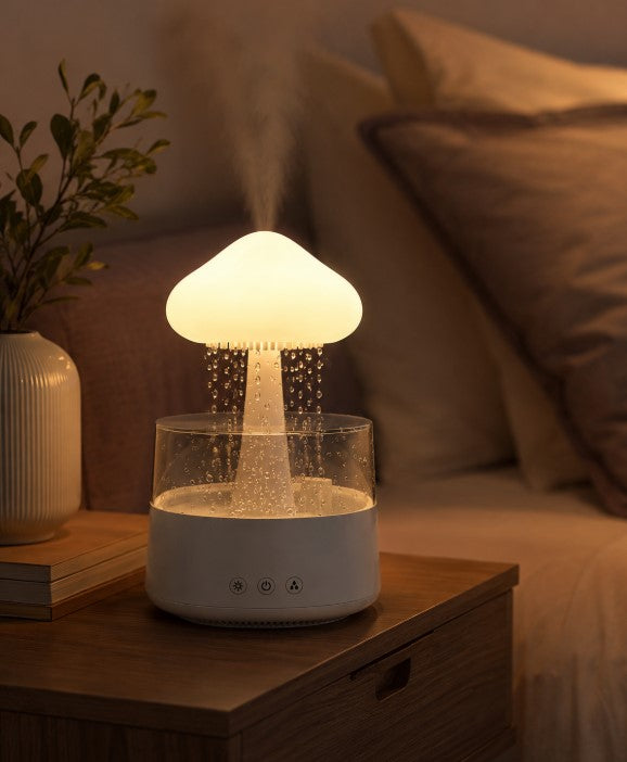 Mushroom Rain Cloud Humidifier