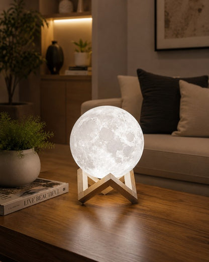 LED 3D Moon Lamp Desk Light