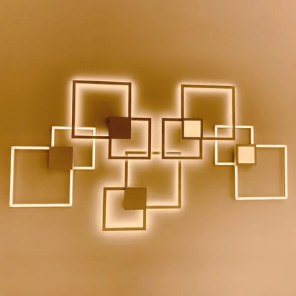 Modern LED Wall Light with Acrylic Design for Rooms