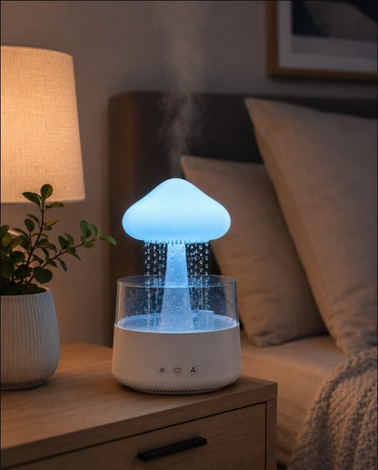 Mushroom Rain Cloud Humidifier