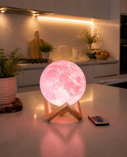 LED 3D Moon Lamp Desk Light