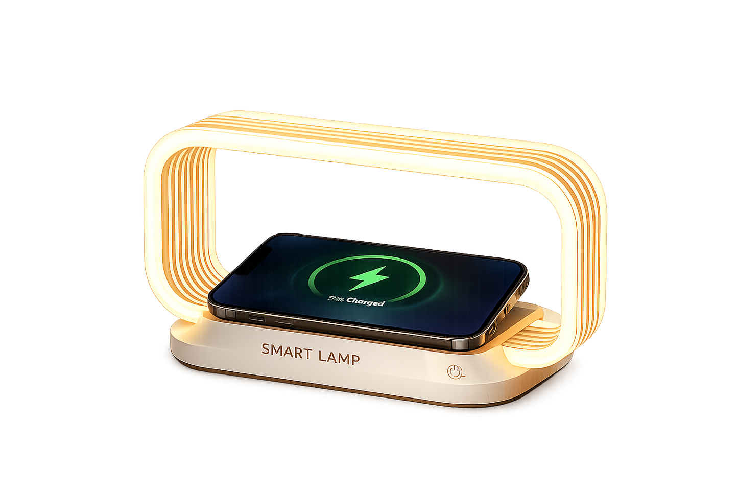 Smart Touch LED Lamp with Qi Wireless Charging