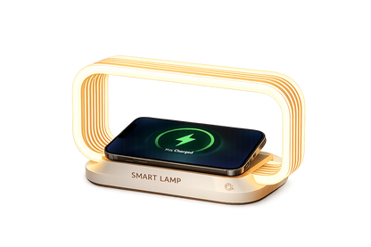 Smart Touch LED Lamp with Qi Wireless Charging