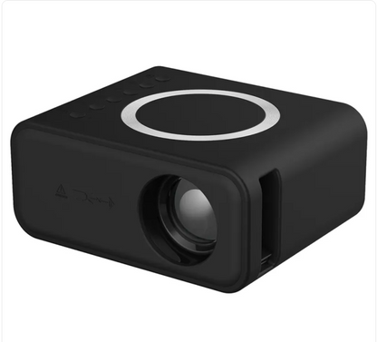 Mini Portable Projector, 1080P HD with Wired & Wireless Home Theater