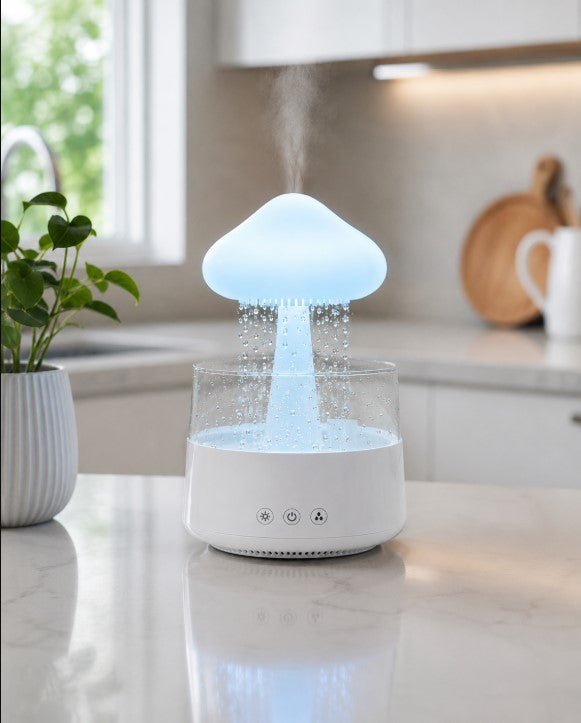 Mushroom Rain Cloud Humidifier