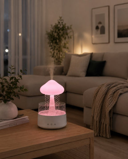 Mushroom Rain Cloud Humidifier