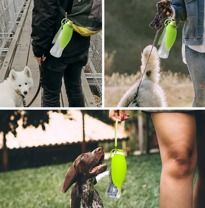 Pet Portable Flip Cup Water Bottle