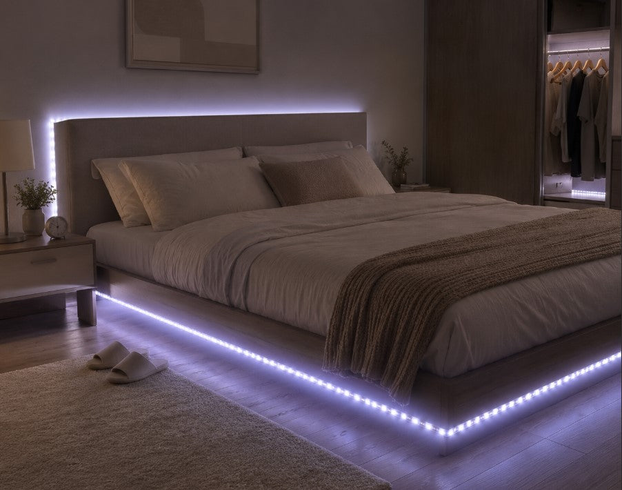 LED Smart Motion Sensor Bed and Cupboard Light Strip