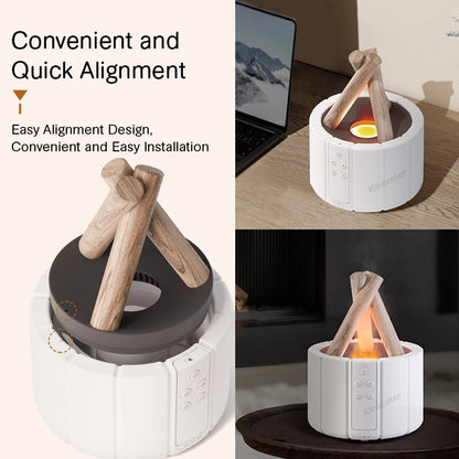 EmberMist — Simulated Flame light & Aroma Diffuser