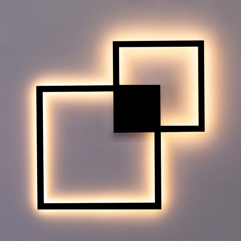 Modern LED Wall Light with Acrylic Design for Rooms