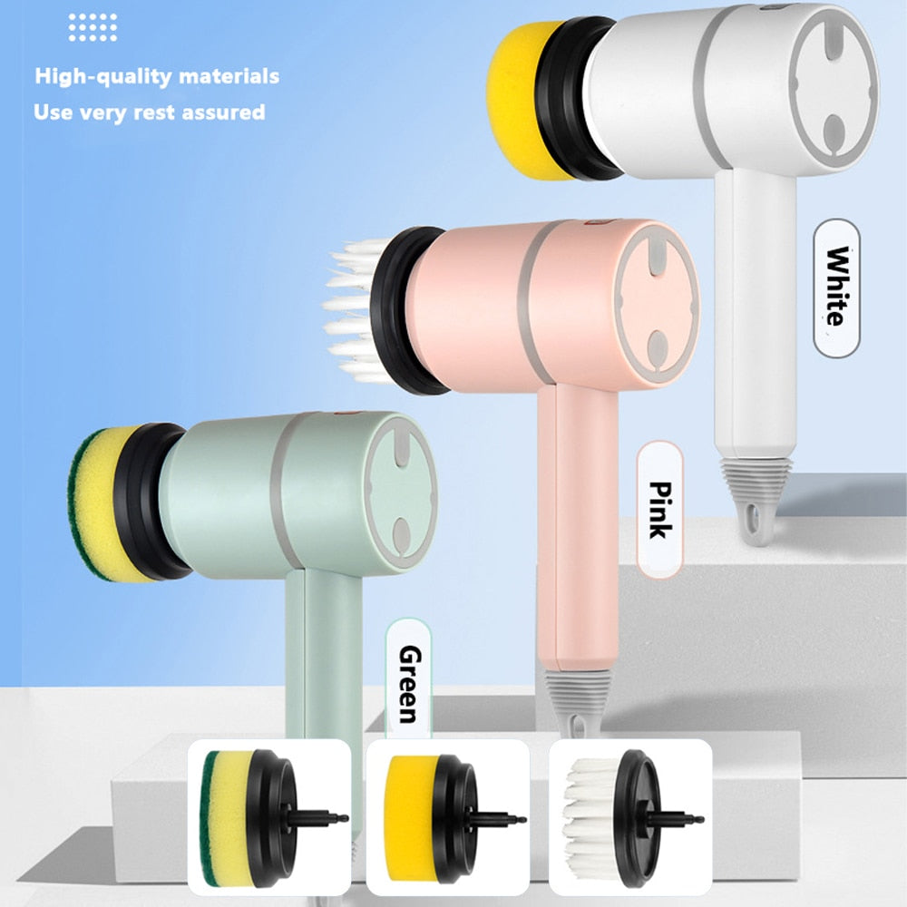 FlexScrub Pro — 3-Speed Cleaning Brush