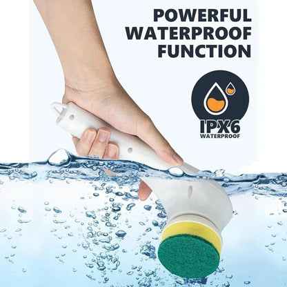 SpinScrub - 5-in-1 Handheld Electric Spin Scrubber